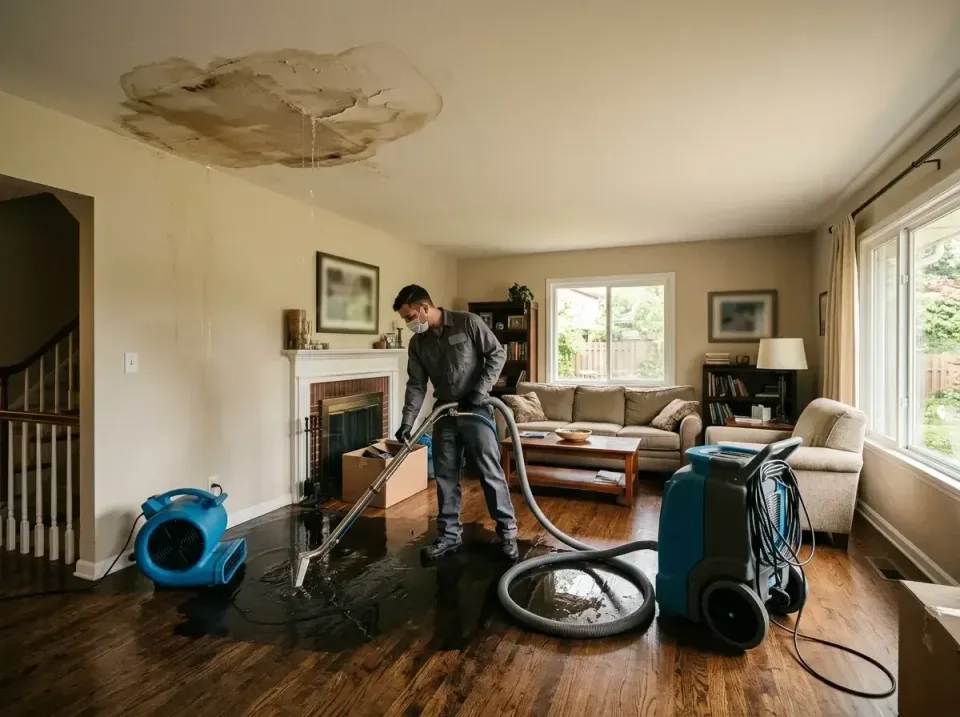 attic-pipe-burst-ceiling-drip-008 — frequently asked questions, Water Damage Restoration & Carpet Care in Bala Cynwyd, PA